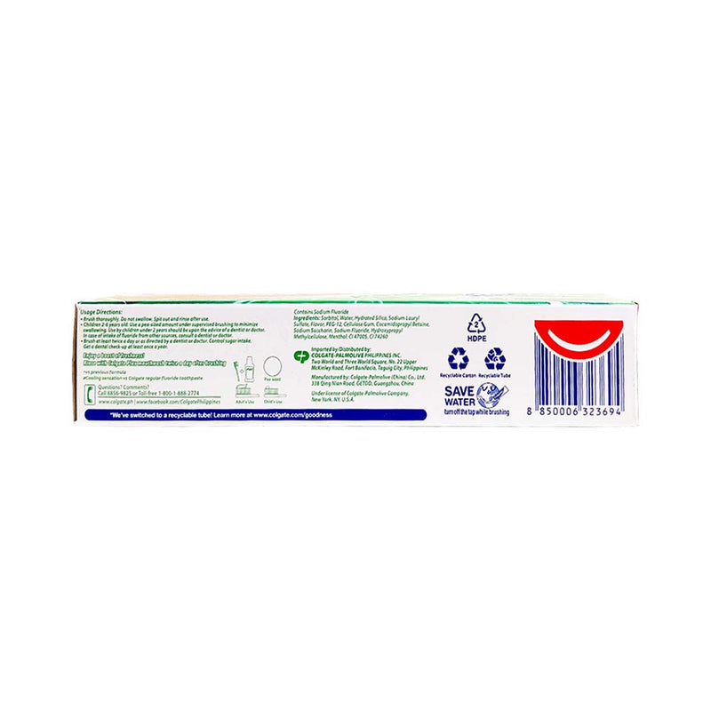 Colgate Fresh Confidence Toothpaste With Cooling Crystals Cool Menthol 193g