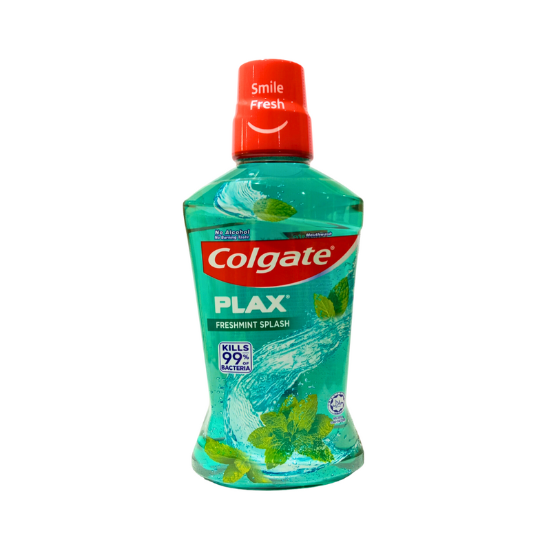 Colgate Total Plax Mouthwash Fresh Mint Green 500ml