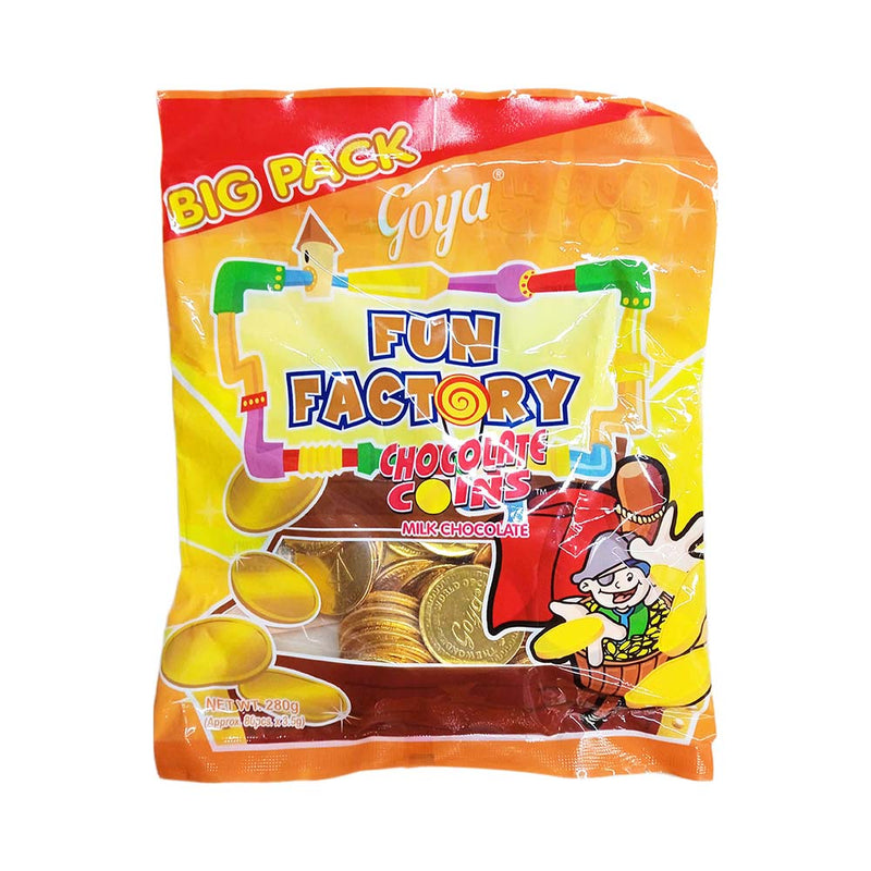Goya Fun Factory Chocolate Coins Big Pack 5g x 100's