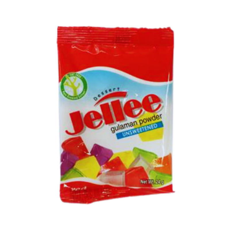 Jellee Unsweetened Gulaman Powder Red 24g