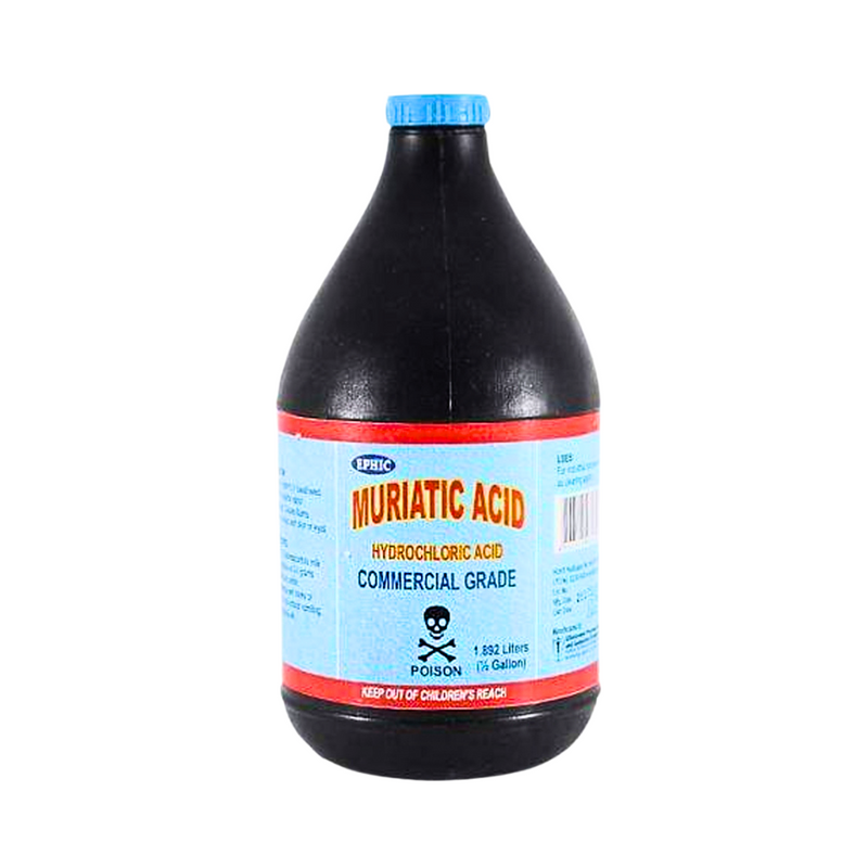 Ellestreque Muriatic Acid Commercial Grade 1/2gal