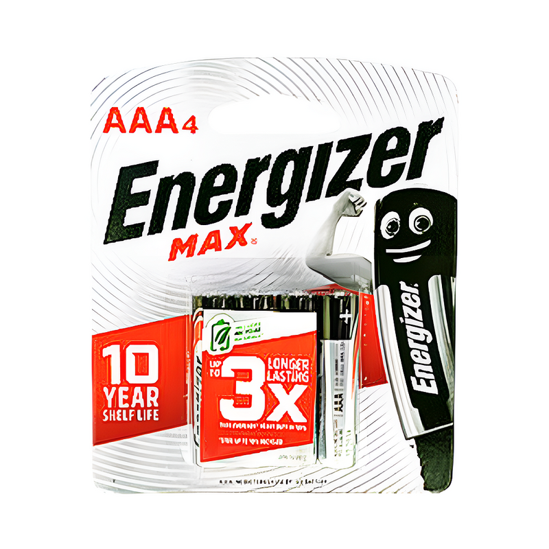 Energizer Max AAA Battery 4's