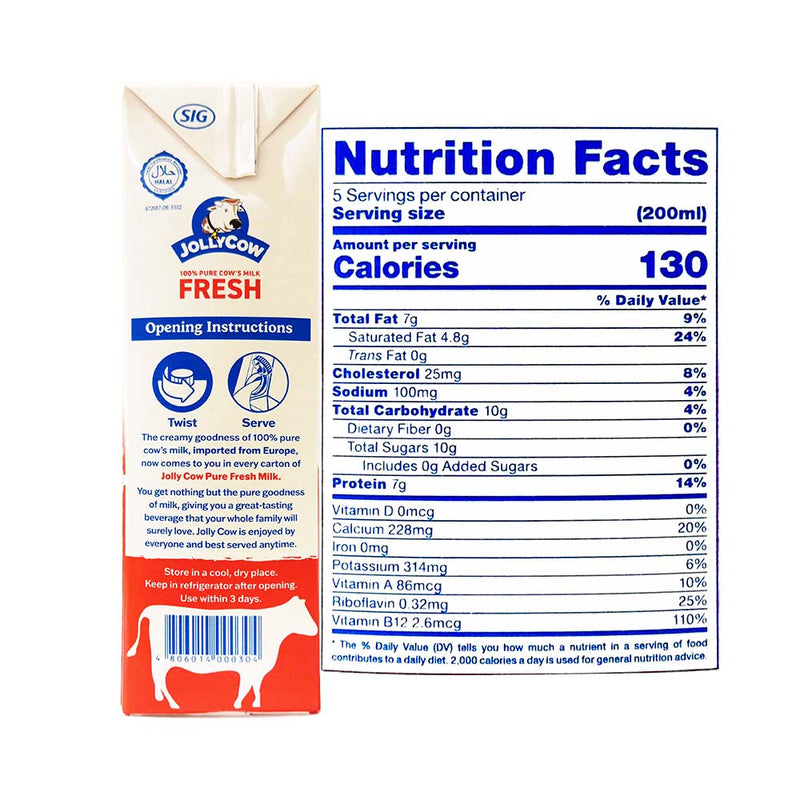 Jolly Cow Fresh Milk 1L