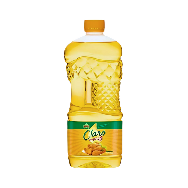 Jolly Claro Palm Oil 100% Pure Cholesterol Free PET 1L