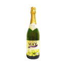 May 100% Sparkling Juice White Grape 750ml