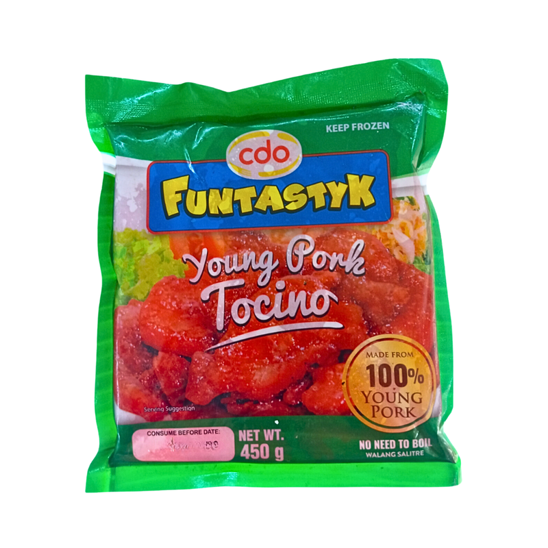 CDO Funtastyk Young Pork Tocino Flat Pack 450g