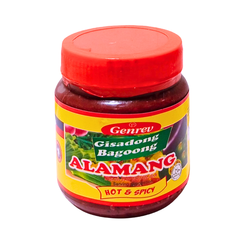 Genrev Ginisang Alamang Bagoong Hot 200g