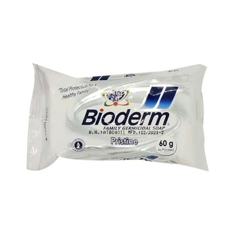 Bioderm Germicidal Soap Pristine White 60g