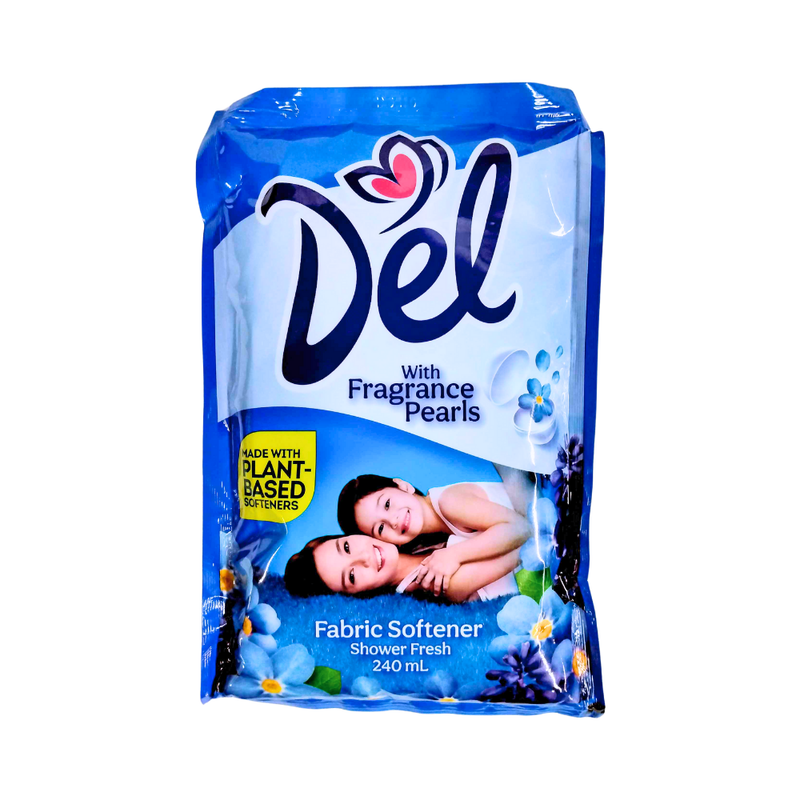 Del Fabric Softener Blue 240ml