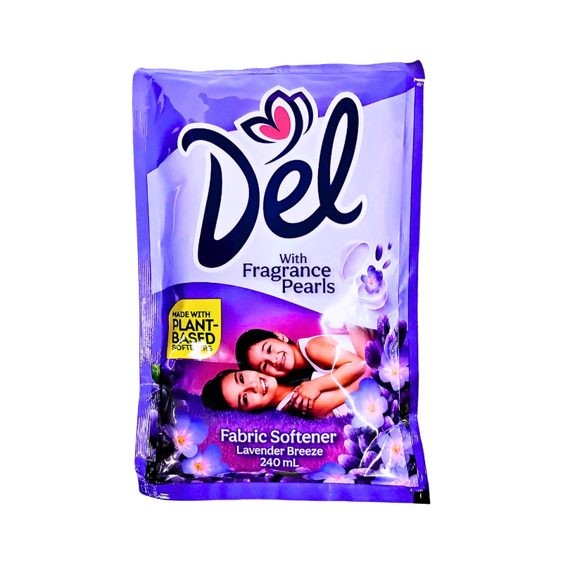 Del Fabric Softener Lavender 240ml