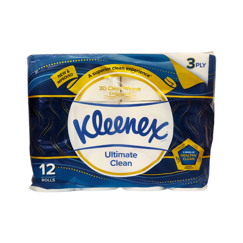 Kleenex Bathroom Tissue 3ply 12's