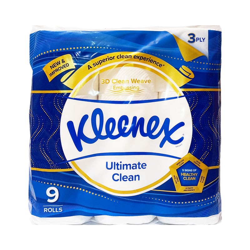 Kleenex Bathroom Tissue 3ply 9's