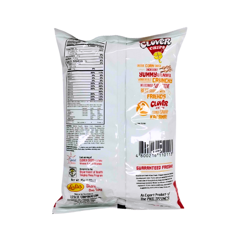 Clover Chips Corn Snacks Barbecue 85g