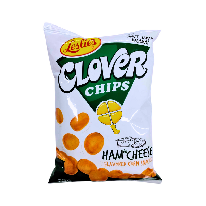 Clover Chips Corn Snacks Ham And Cheese 85g