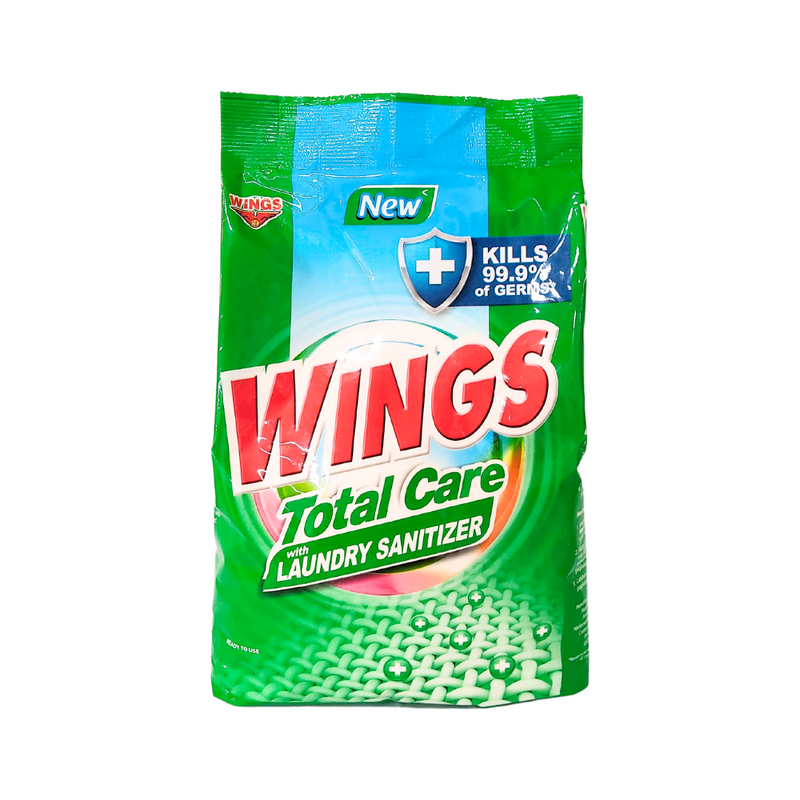 Wings Detergent Powder Total Care With Laundry Sanitizer 1.1kg