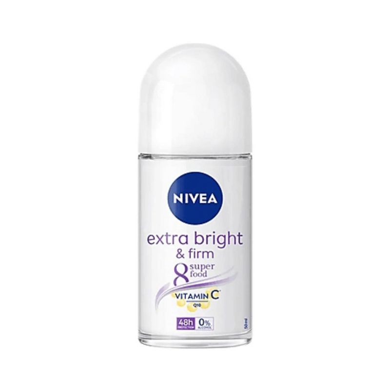 Nivea Extra Bright And Firm Roll On 50ml