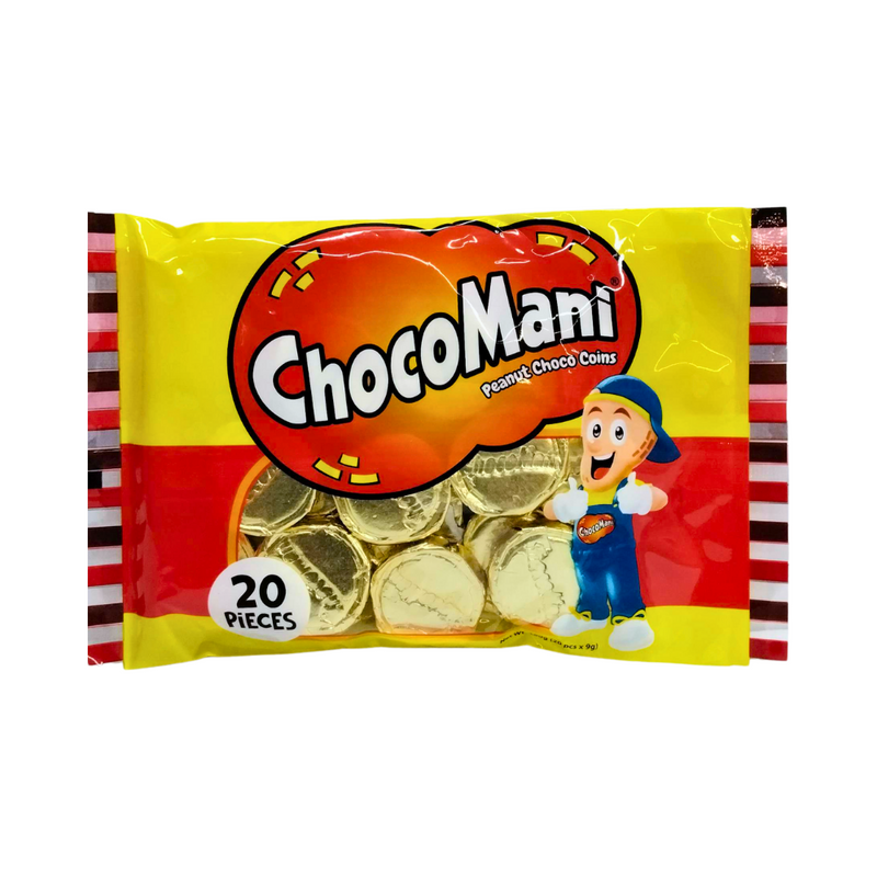 Chocomani Peanut Chocolate Coins 12g x 20's