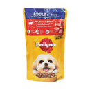 Pedigree Dog Food Chunks In Gravy Beef 130g