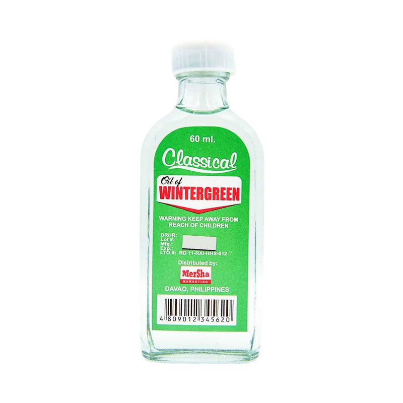 Mersha Classical Oil Of Wintergreen 60ml