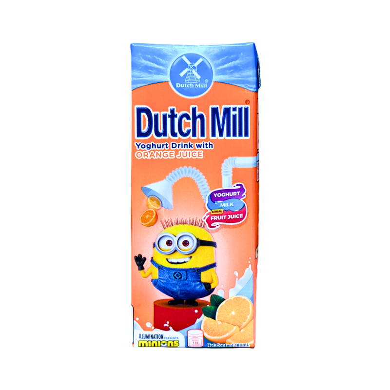 Dutch Mill UHT Yoghurt Drink Orange 180ml