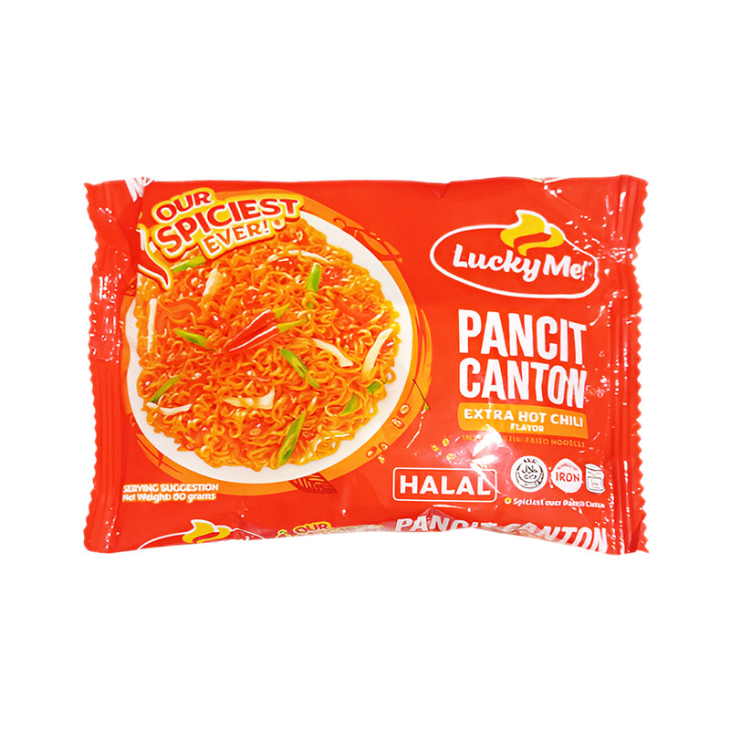 Lucky Me Pancit Canton Extra Hot Chili 60g