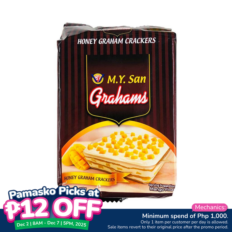 M.Y. San Grahams Honey Crackers Handy Pack 210g