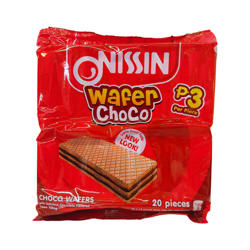 Nissin Wafer Chocolate 12g x 20's