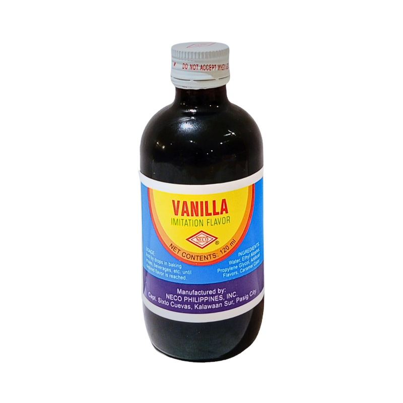 Neco Flavor Extract Vanilla 120ml