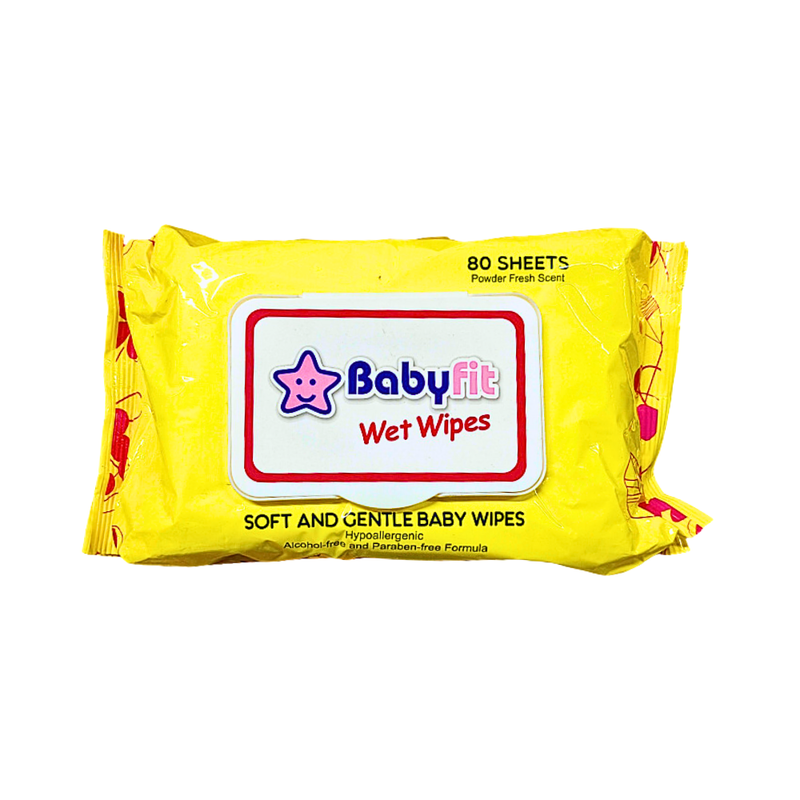 Babyfit Wet Wipes 80's