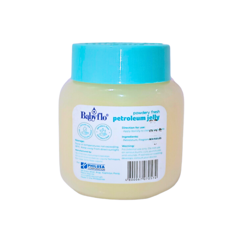 Babyflo Petroleum Jelly Powdery Fresh 100g