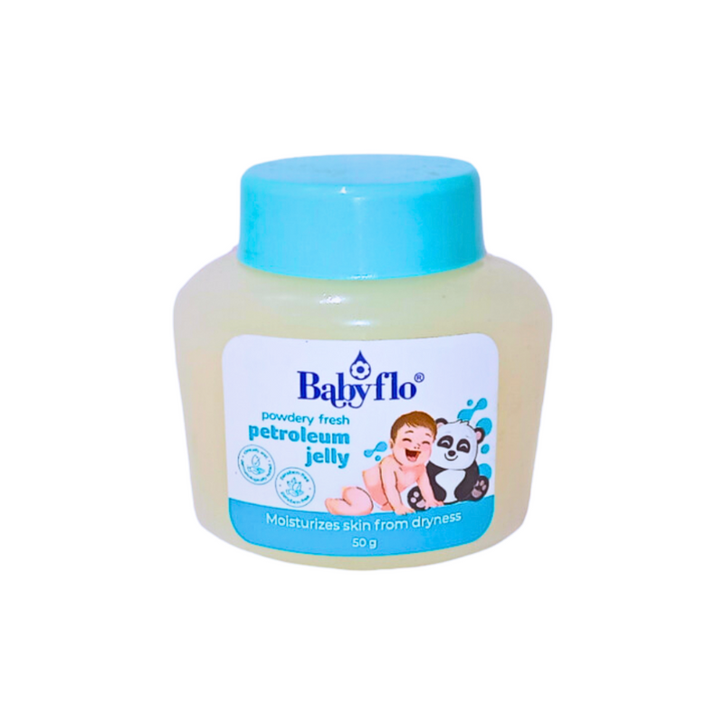 Babyflo Petroleum Jelly Powdery Fresh 50g