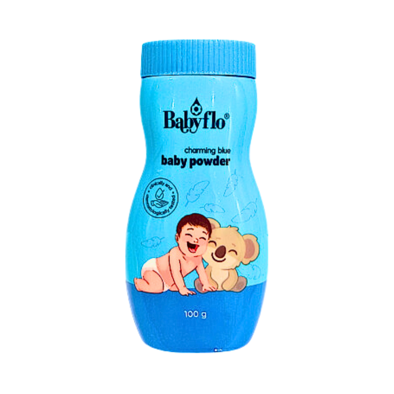 Babyflo Powder Charming Blue 100g