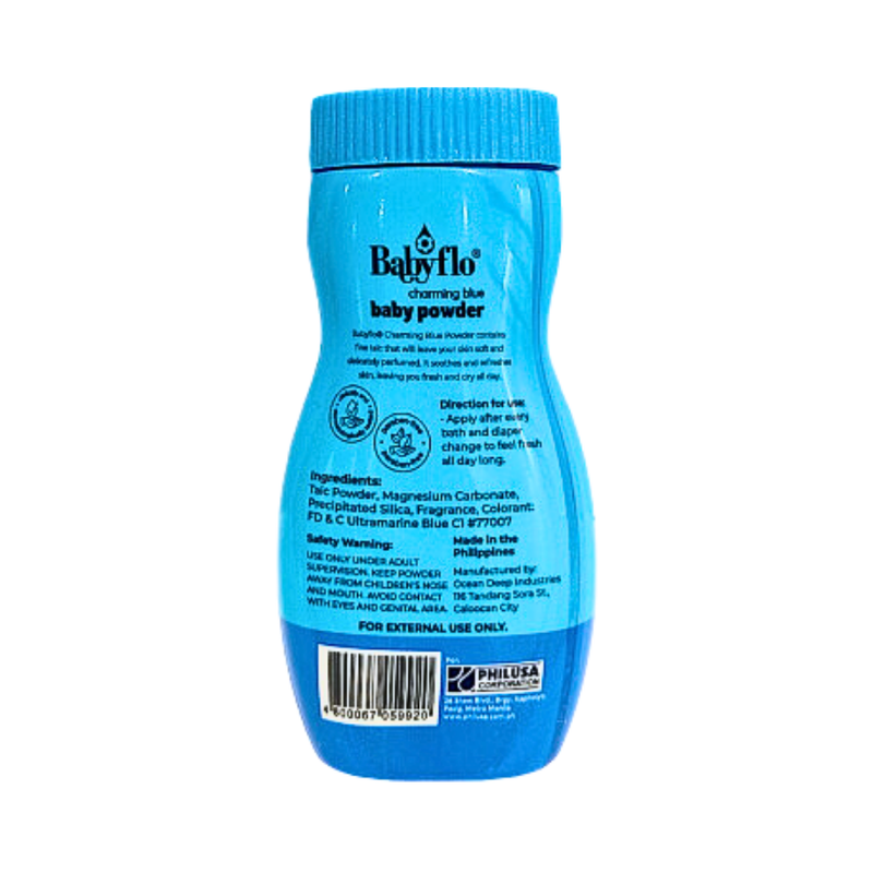 Babyflo Powder Charming Blue 100g