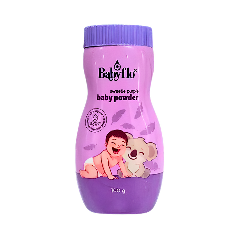 Babyflo Powder Sweetie Purple 100g