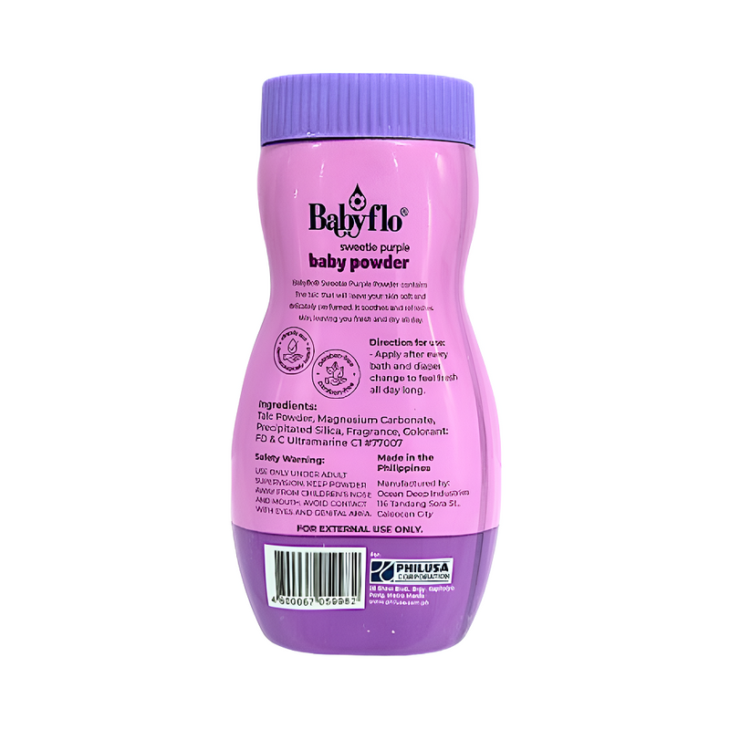 Babyflo Powder Sweetie Purple 100g