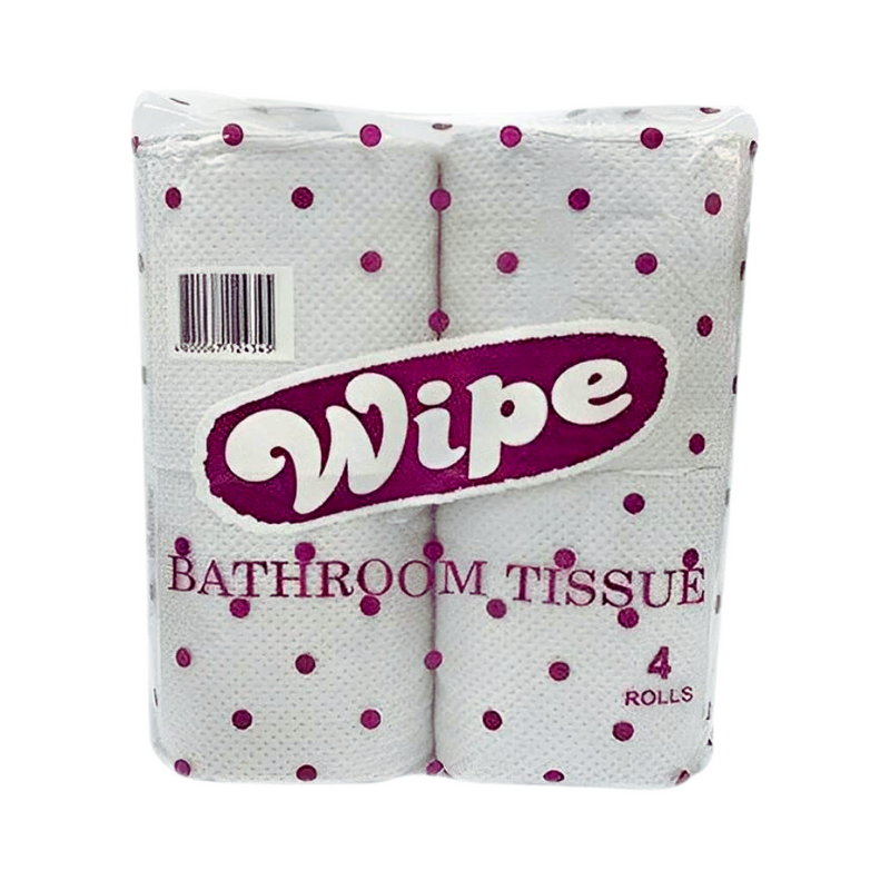 Wipe Bathroom Tissue 4's
