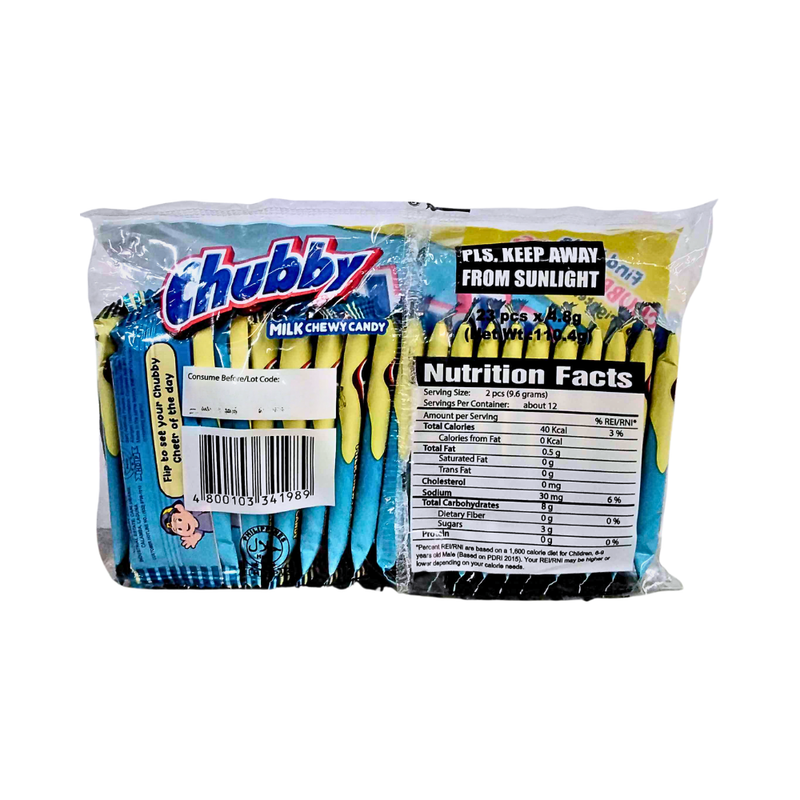 Chubby Chewy Candy Milk 20's