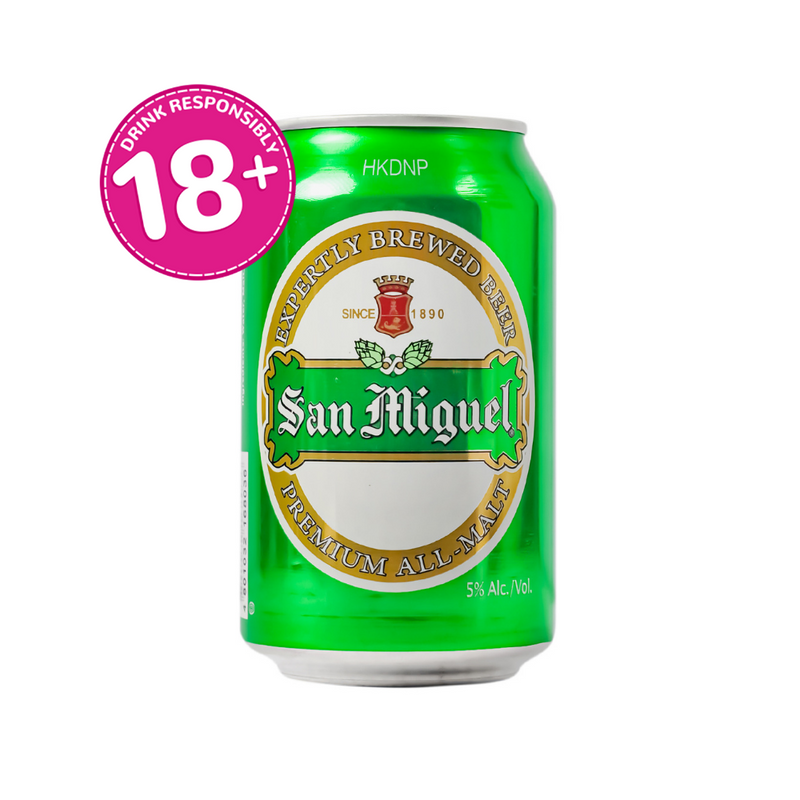 San Miguel Premium All-Malt Beer Can 330ml