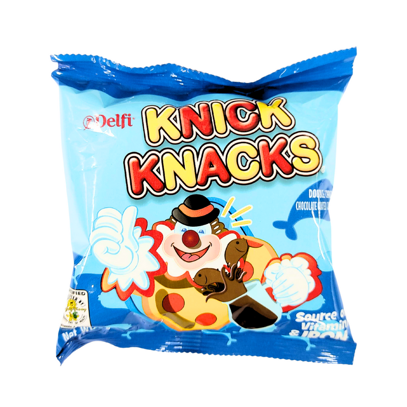 Knick Knacks Coated Biscuit Choco On Choco 21g