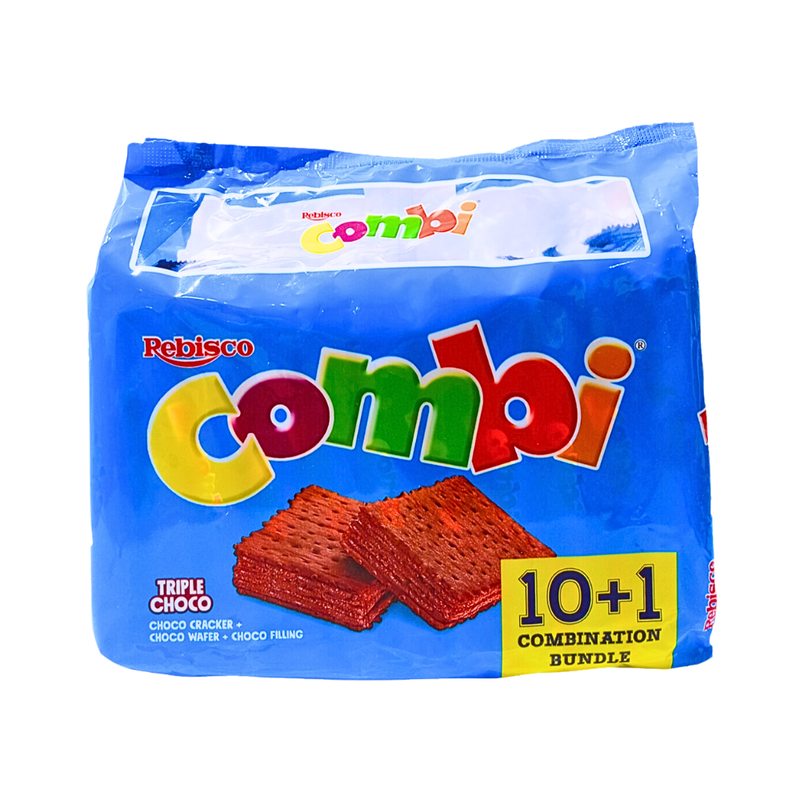 Rebisco Combi Sandwich Triple Choco 10's