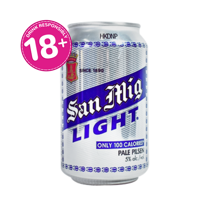 San Miguel Beer Light In Can 330ml