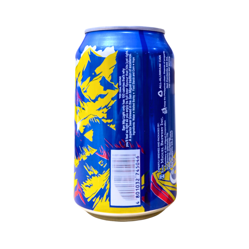 San Miguel Beer Light In Can 330ml