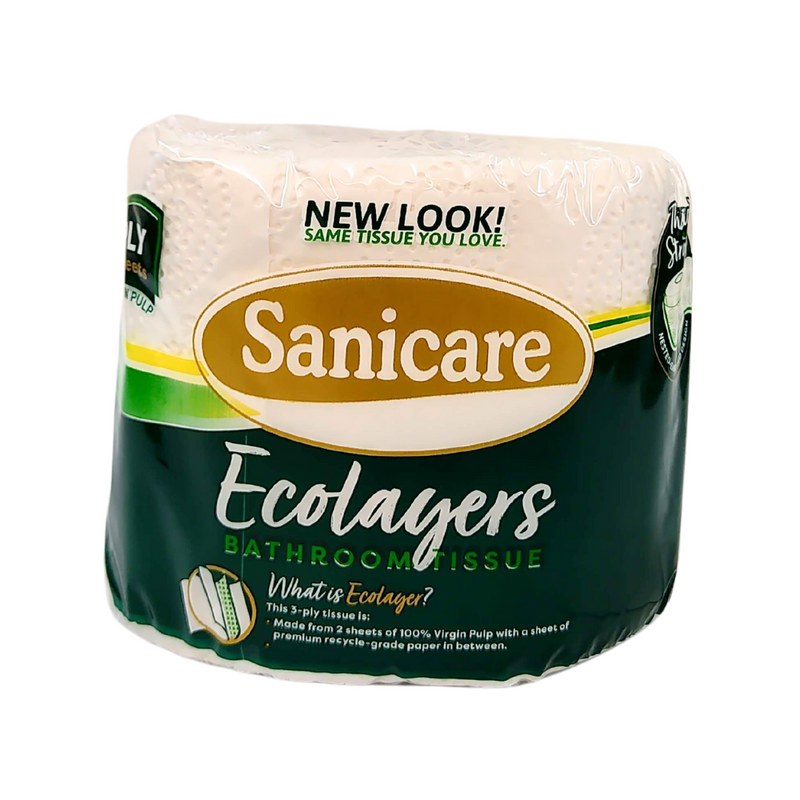 Sanicare Bathroom Tissue 3 Ply 1 Roll