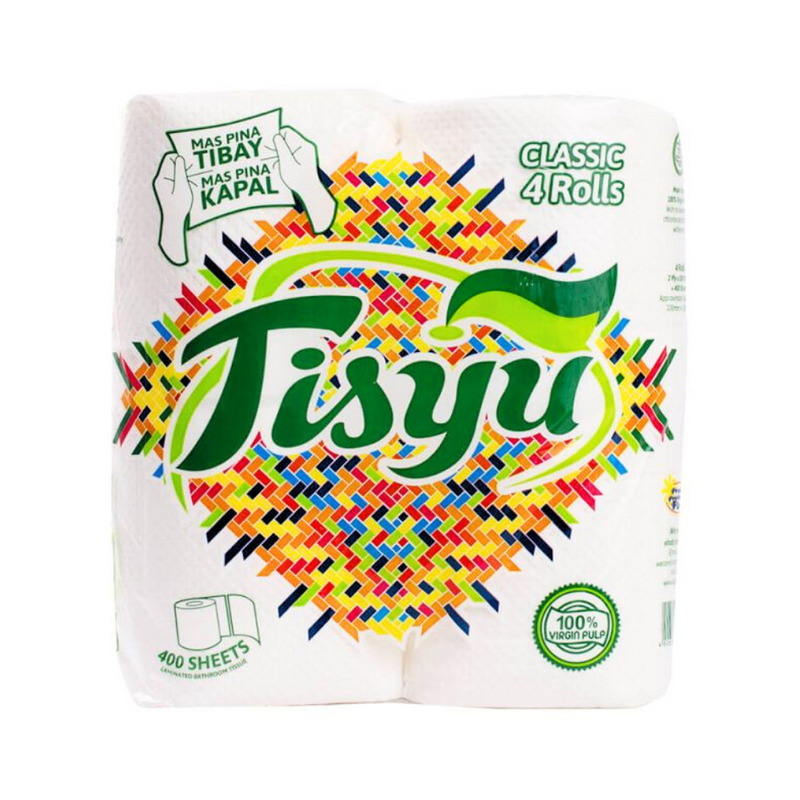 Tisyu Bathroom Tissue 2Ply 4's