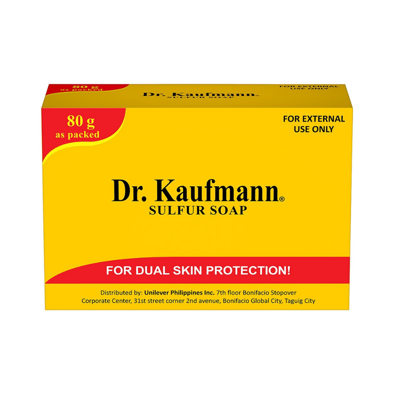 Dr. Kaufmann Soap Sulfur Zinc Oxide 80g