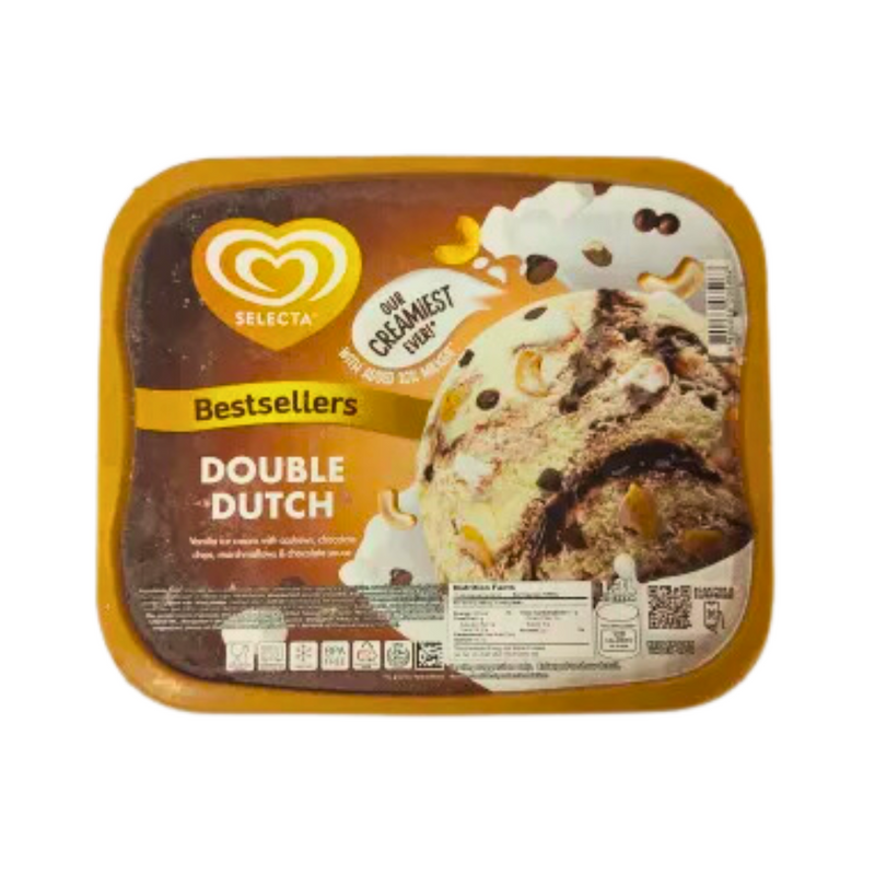 Selecta Supreme Ice Cream Double Dutch 1.3L