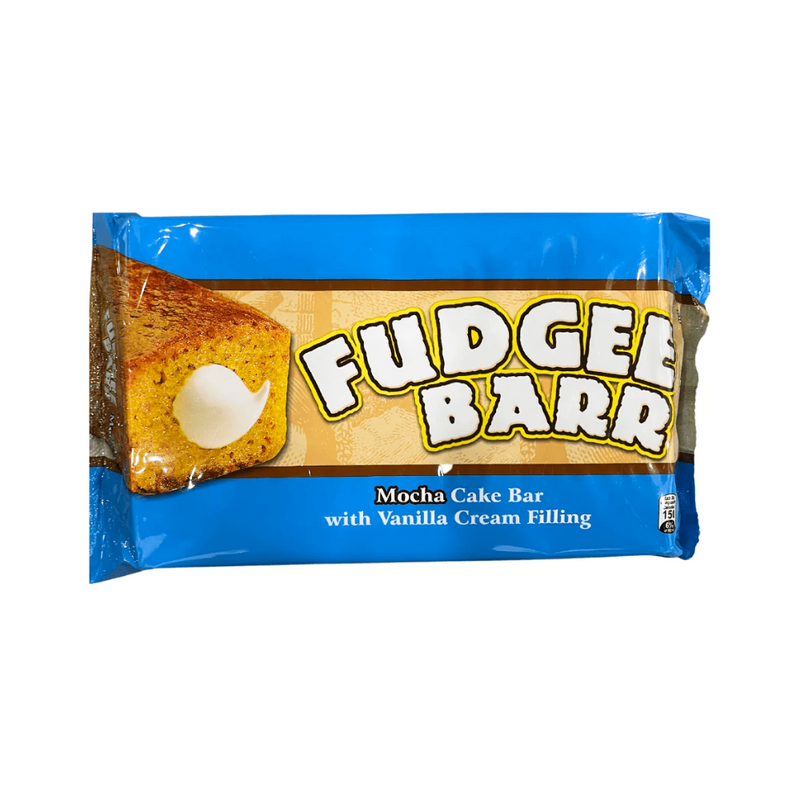 Fudgee Barr Mocha with Vanilla Cream Filling 39g x 10's