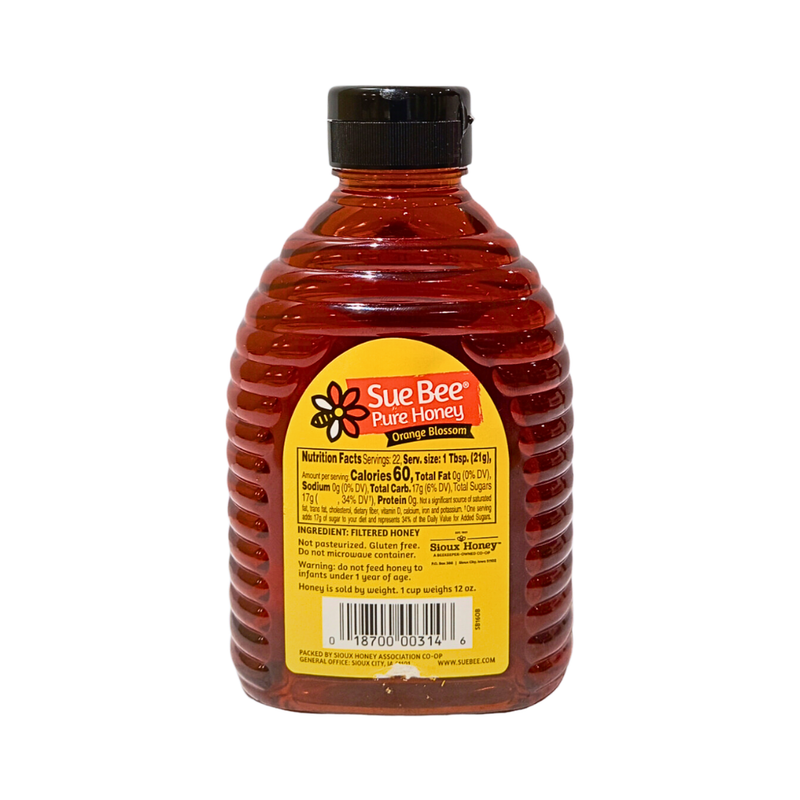 Sue Bee Honey Orange 340g (16oz)