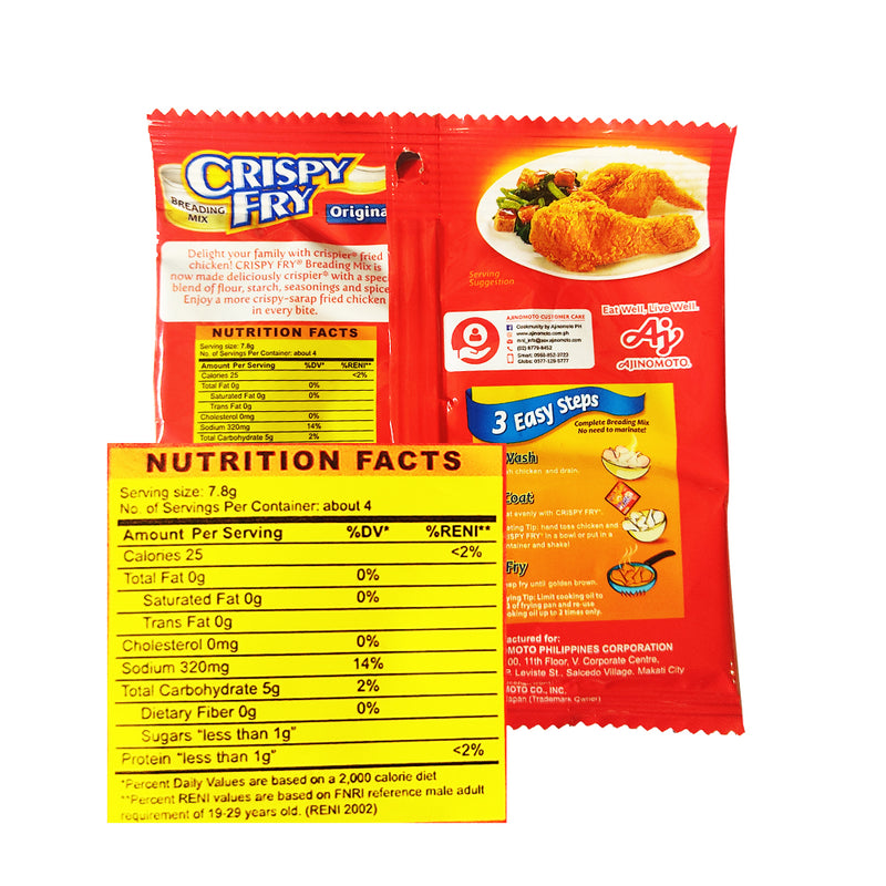 Ajinomoto Crispy Fry Breading Mix Original 30g