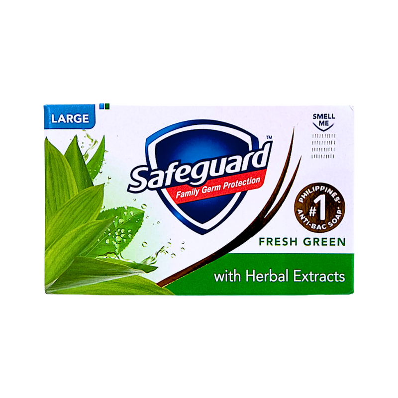 Safeguard Bar Soap Fresh Green With Herbal Extract 125g